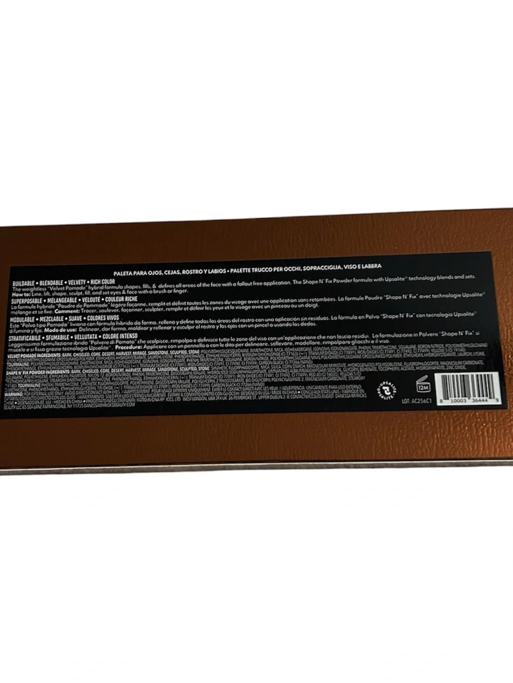 Danessa Myricks Groundwork Palette Defining Neutrals Face & Eye Makeup NWT